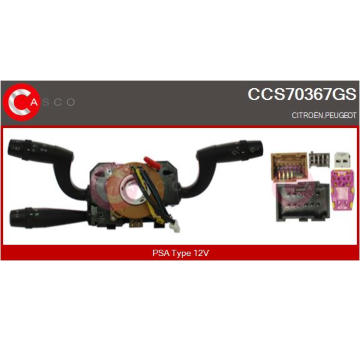 Řemenice, generátor CASCO CCP90108AS