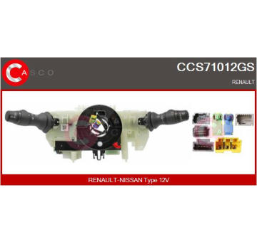 Spínač řízení CASCO CCS71012GS