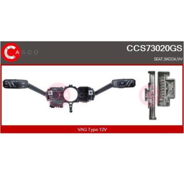 Elektromotor vetráka chladiča CASCO CEF70006GS