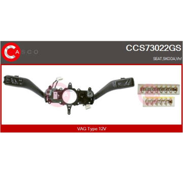 Elektromotor vetráka chladiča CASCO CEF70009AS