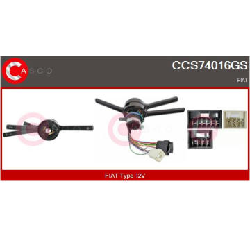 Spínač řízení CASCO CCS74016GS