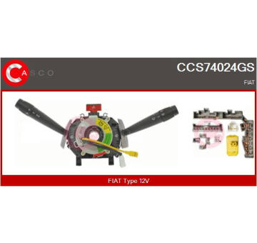 Spínač riadenia CASCO CCS61025GS