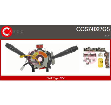 Ventilátor chladenia motora CASCO CEF73313AS