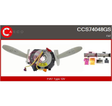 Spínač riadenia CASCO CCS74048GS