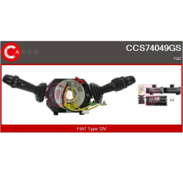 Spínač řízení CASCO CCS74049GS