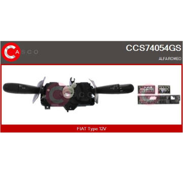 Ventilátor chladenia motora CASCO CEF73335AS