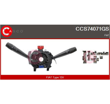 Ventilátor chladenia motora CASCO CEF73346AS