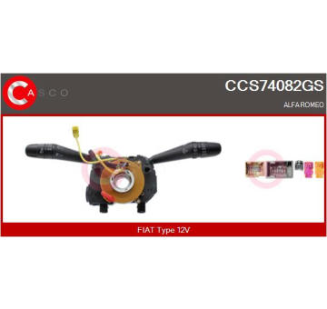 Ventilátor chladenia motora CASCO CEF73355AS