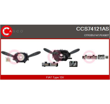 Elektromotor vetráka chladiča CASCO CEF74009AS