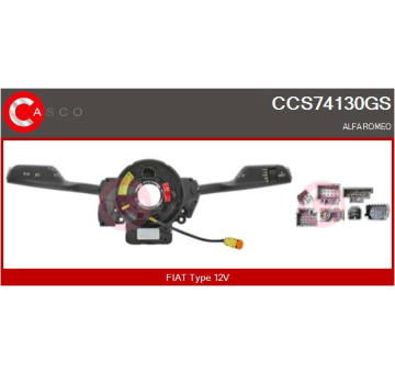 Elektromotor vetráka chladiča CASCO CEF74014AS