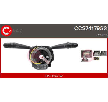 Snímač uhlu natočenia volantu CASCO CSS77300GS