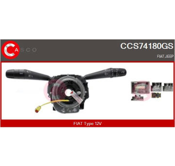 Spínač, zvedací zařízení oken CASCO CWR74077GS