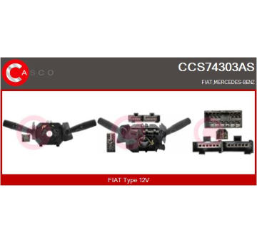 Spínač riadenia CASCO CLS71027AS