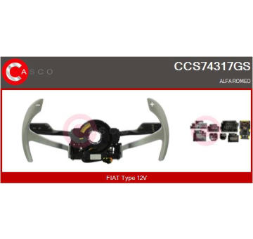 Řemenice, generátor CASCO CCP92147AS