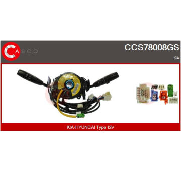 Spínač řízení CASCO CCS74216GS