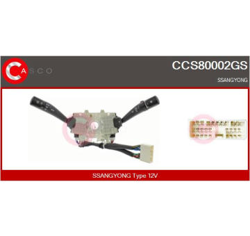 Spínač riadenia CASCO CCS74001GS