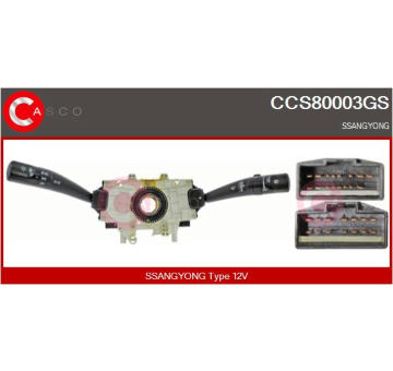 Řemenice, generátor CASCO CCP98108AS