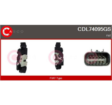 Systém čistenia skiel CASCO CWS30115GS