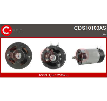 Vodní čerpadlo ostřikovače, čistění skel CASCO CWP78003AS