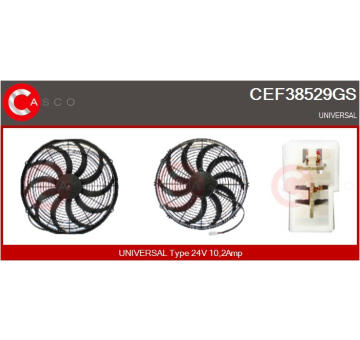 Držák, uhlíkové kartáče CASCO CBH10129AS