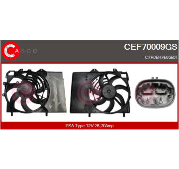 Spínač řízení CASCO CCS74001GS