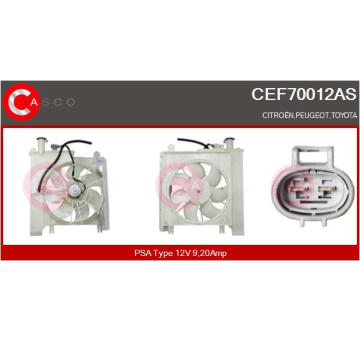 Spínač řízení CASCO CCS74004GS