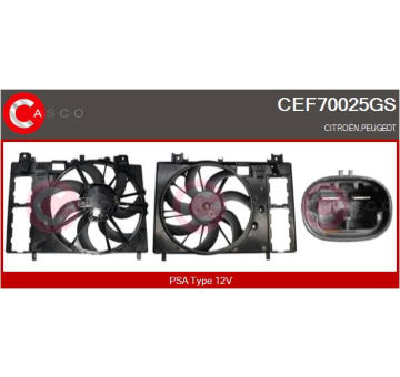 Spínač řízení CASCO CCS74016GS