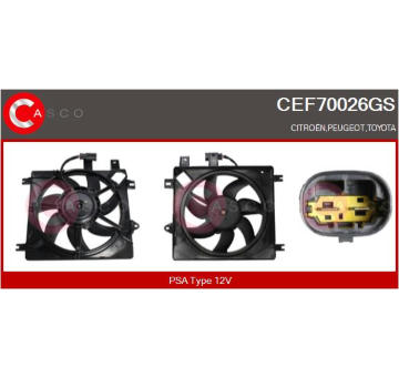 Spínač řízení CASCO CCS74017GS