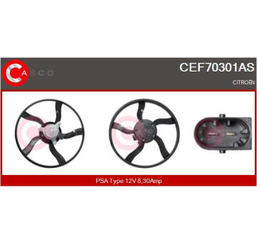 Spínač řízení CASCO CCS74021GS