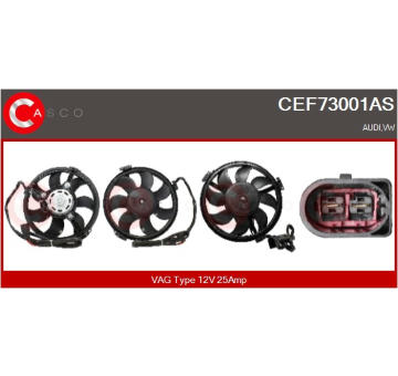Pastorek, startér CASCO CDR35100AS