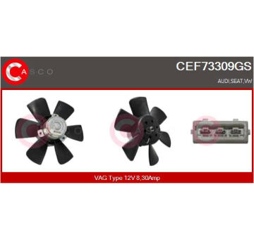 Hrdlo škrticí klapky CASCO CTB74002GS