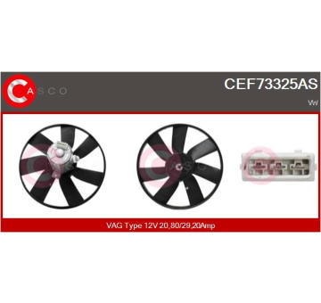 Spínač řízení CASCO CCS74168GS