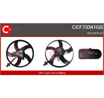 Stator, generátor CASCO CSR35010AS