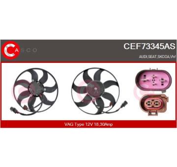 Stator, generátor CASCO CSR35016AS