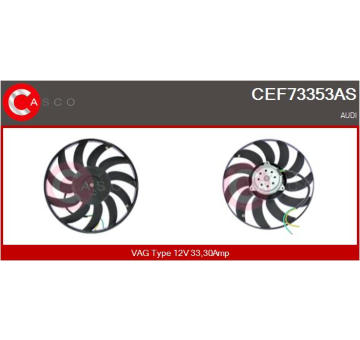 Stator, generátor CASCO CSR40003AS