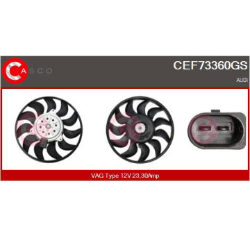 Spínač řízení CASCO CCS74220GS