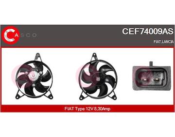 Elektromotor, větrák chladiče CASCO CEF74009AS