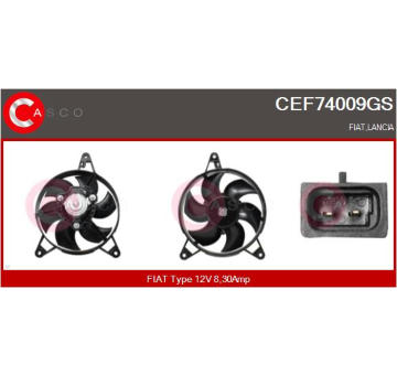 Spínač řízení CASCO CLS71018AS