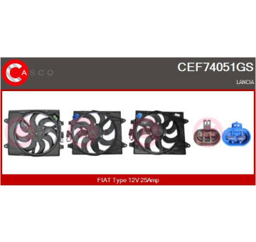 Dmychadlo, plnění CASCO CTC71024KS