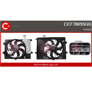 Spínač řízení CASCO CCS70012GS