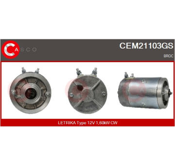 AGR-Ventil CASCO CVG74018AS