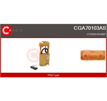 Rameno sterace, cisteni skel CASCO CWA75304AS