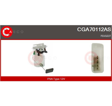 Rameno stierača skiel CASCO CWA77301AS