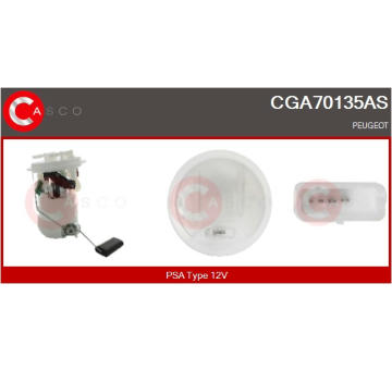 Motor stěračů CASCO CWM10105AS