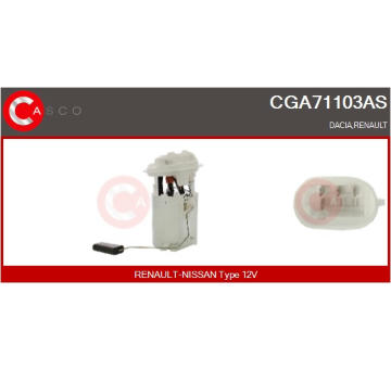 Motor stieračov CASCO CWM10112AS