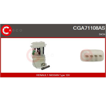 Motor stieračov CASCO CWM10138AS