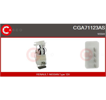 Motor stieračov CASCO CWM10165AS