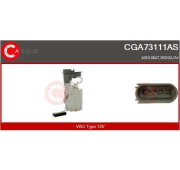 Motor stieračov CASCO CWM12111AS