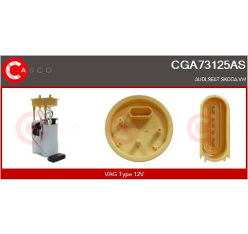 Motor stěračů CASCO CWM15108GS