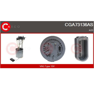Motor stieračov CASCO CWM15122GS